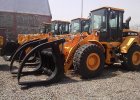 Фронтальный погрузчик с лесозахватом HL740-7A LG
